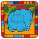 puzzle na desce-slon